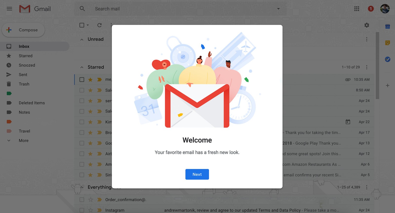 gmail 15th anniversary