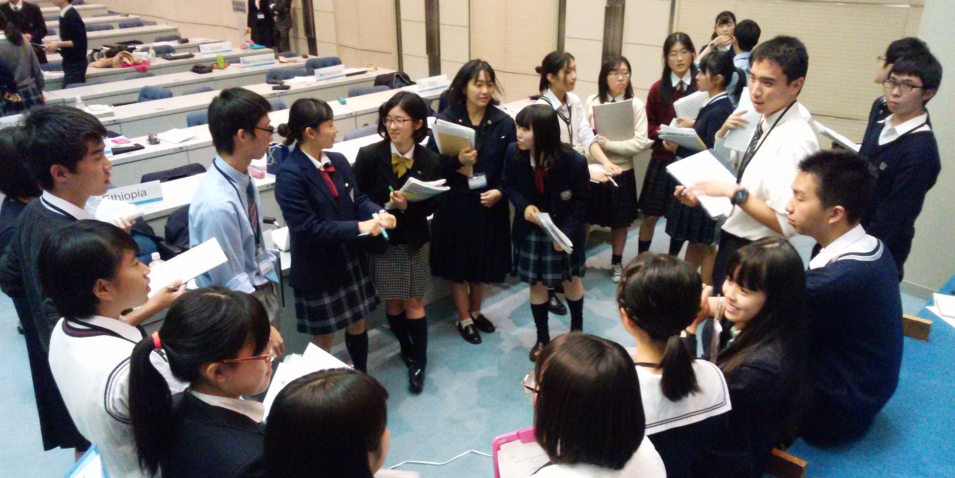 ชุดนักเรียนญี่ปุ่น ชุดนักเรียนวิทยาลัยสตรีโชเอ