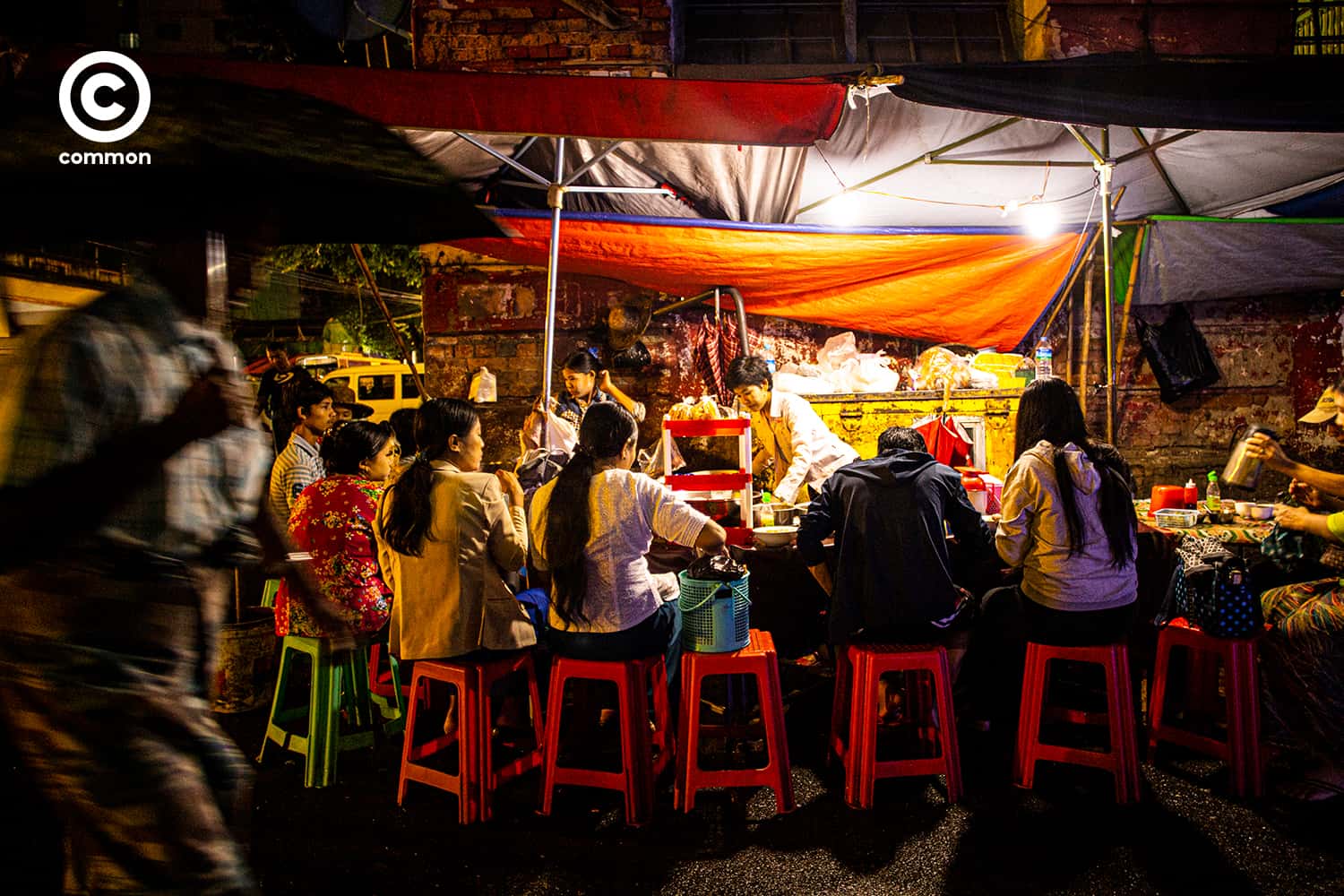 Myanmar street food