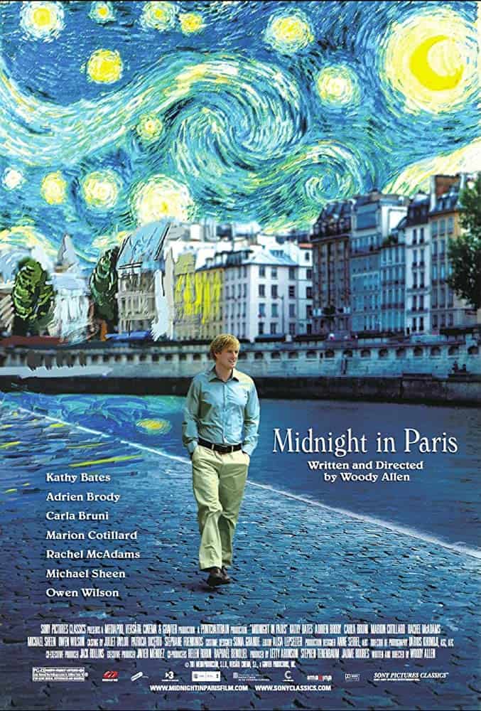 midnight in paris poster