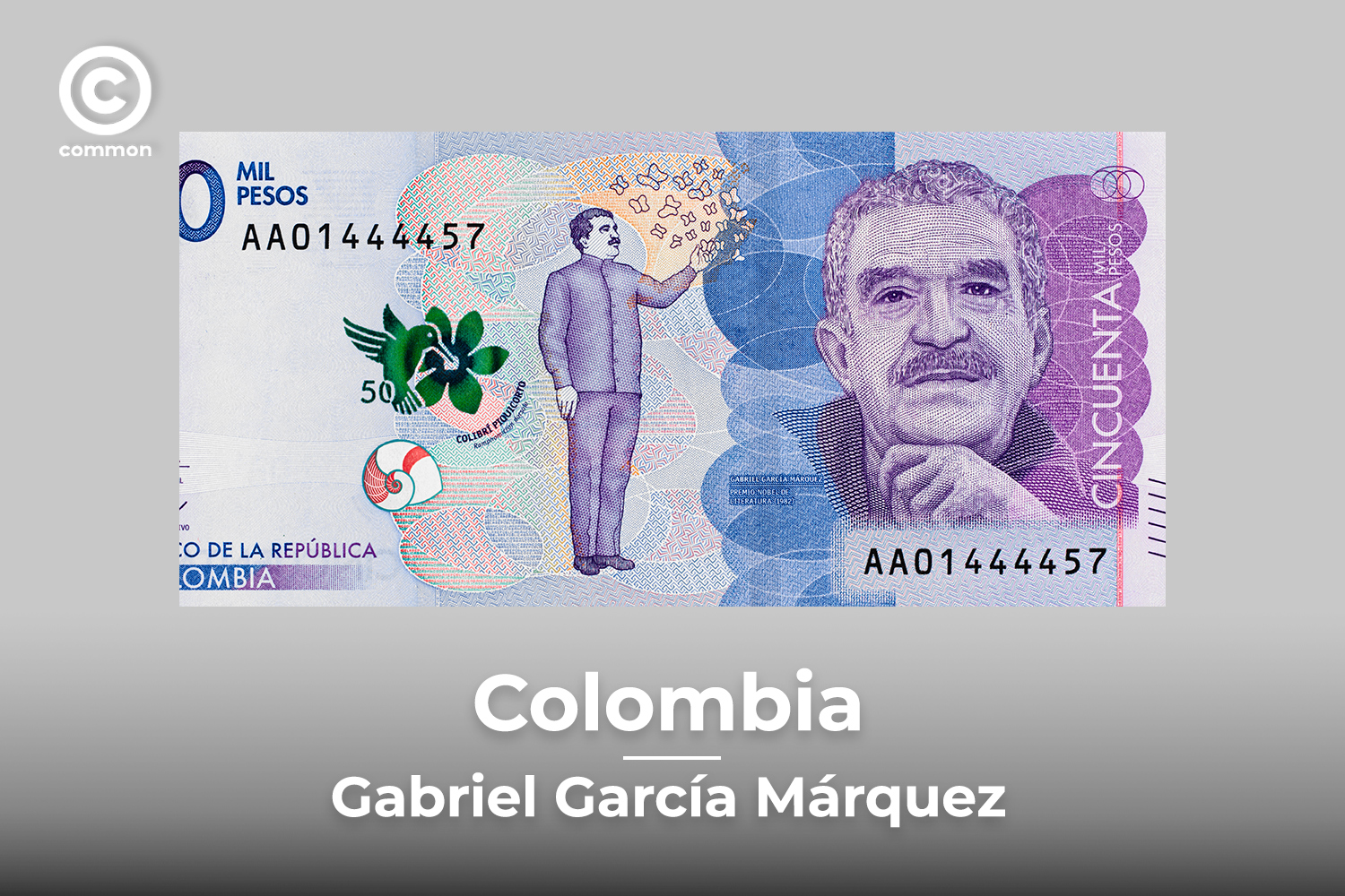 Colombia banknote