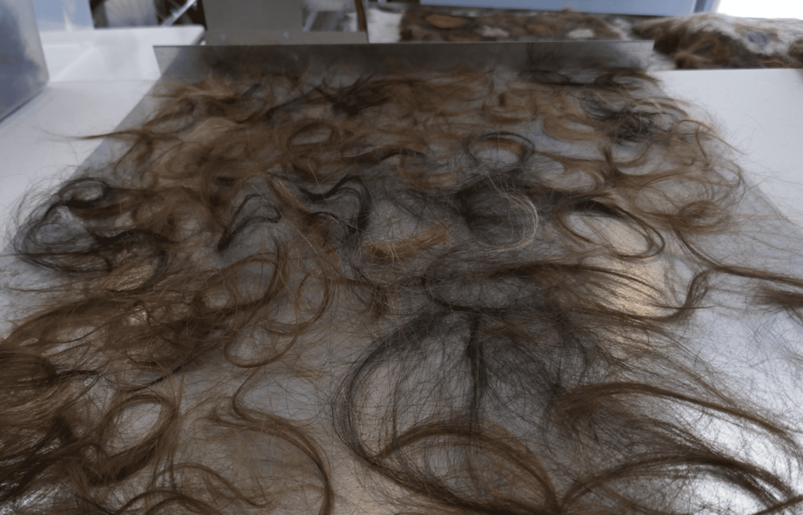 human hair mats